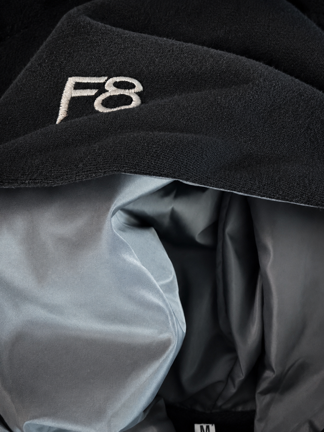 Satin hood lining